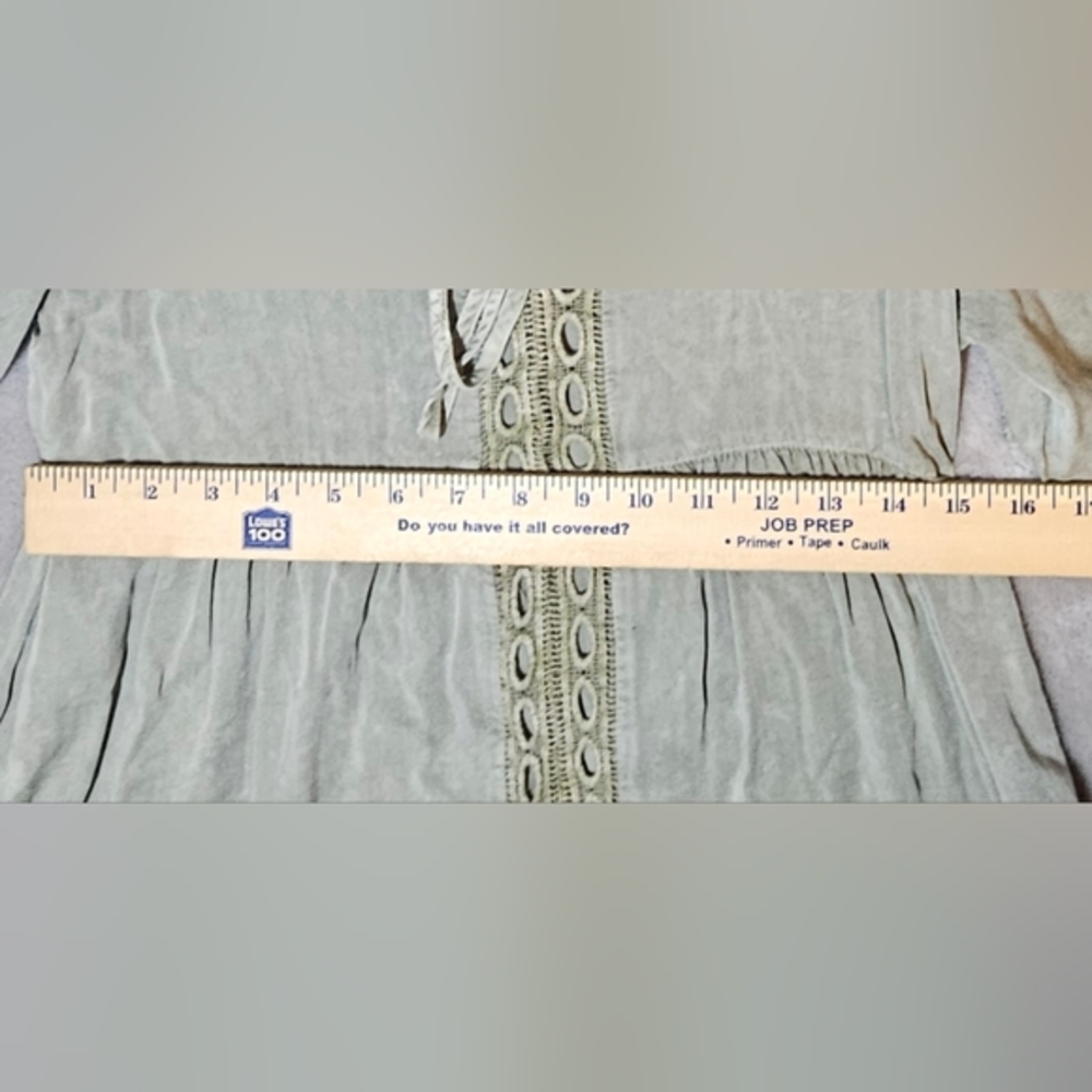 Altard State Woman's Cold Shoulder‎ Dress Size S Embroidered Design With Ribbon. - Picture 6 of 12
